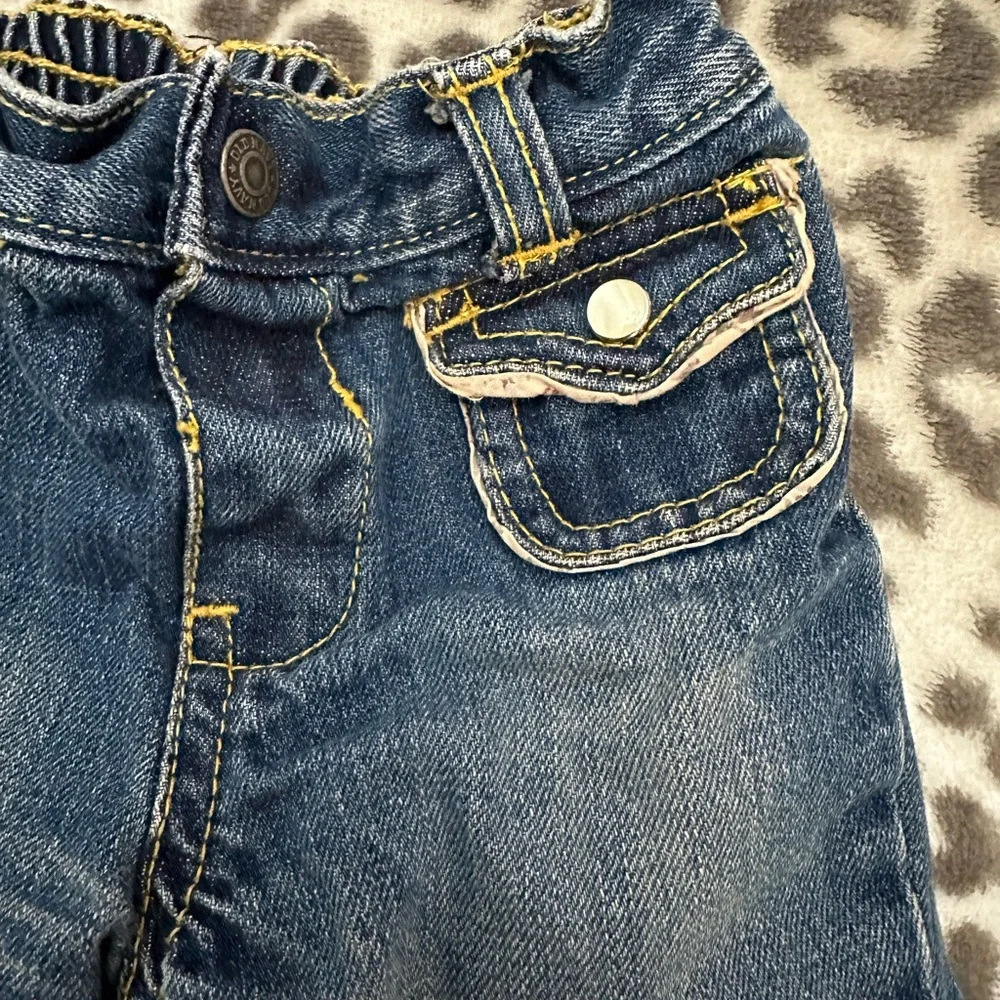 Old Navy Vintage Baby Denim Jeans in Blue Wash Size 6-12 Months